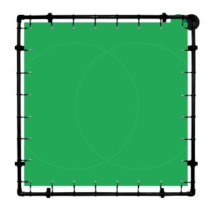Hangend buizenframe zwart 42mm